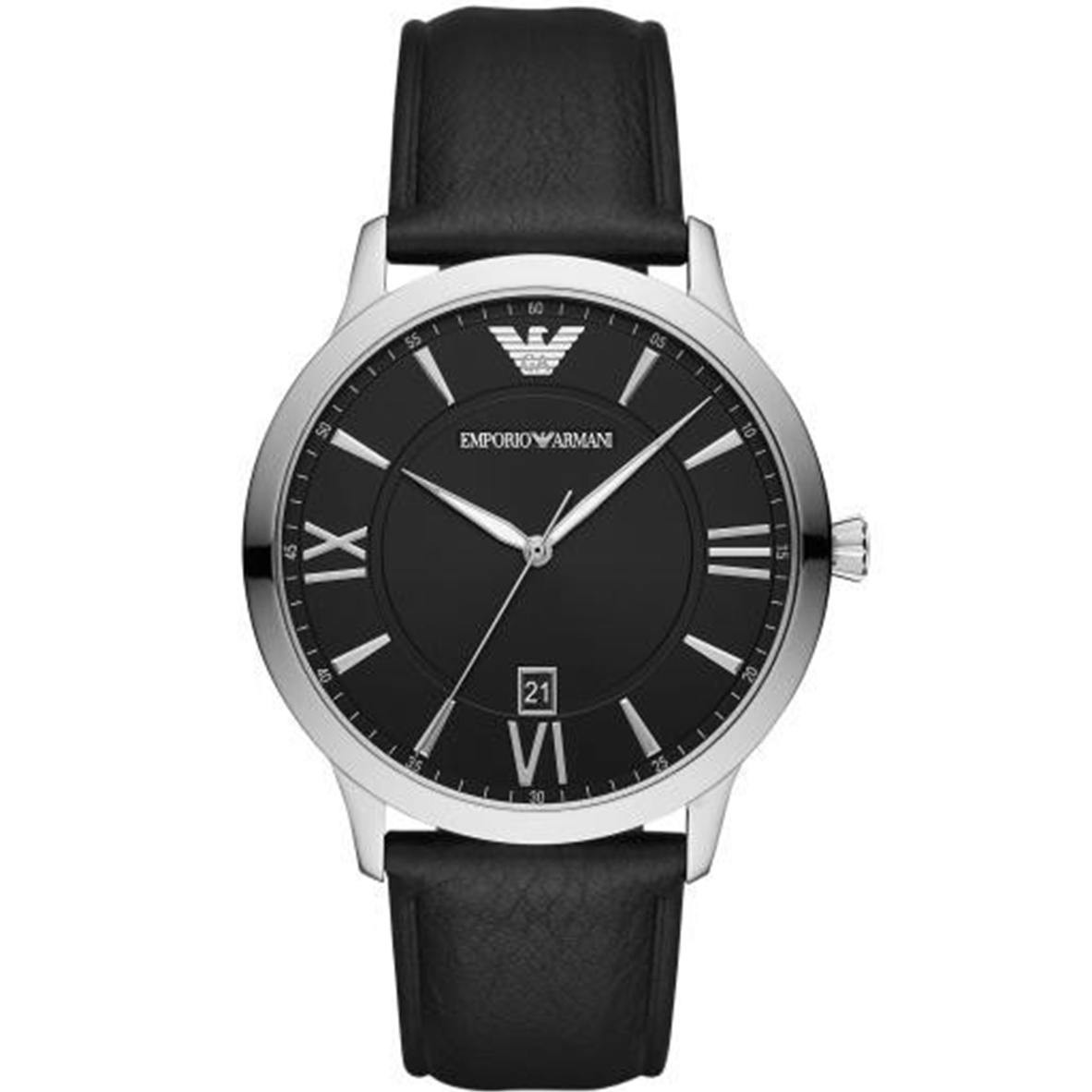 Reloj analógico piel 44 mm AR11210