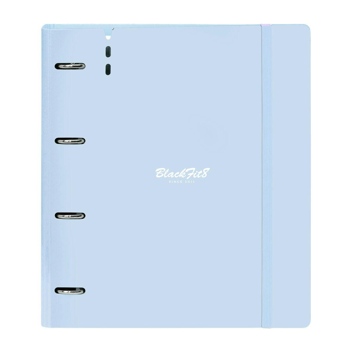 Carpeta con anillas BlackFit8 Cool plástico multicolor