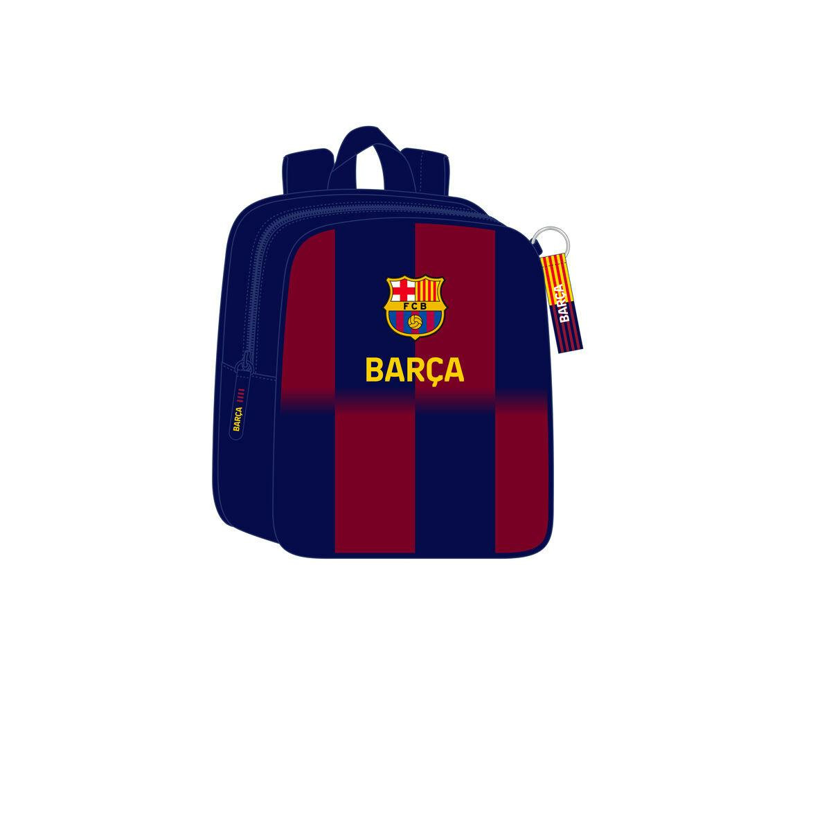 Mochila escolar F.C. Barcelona azul y granate