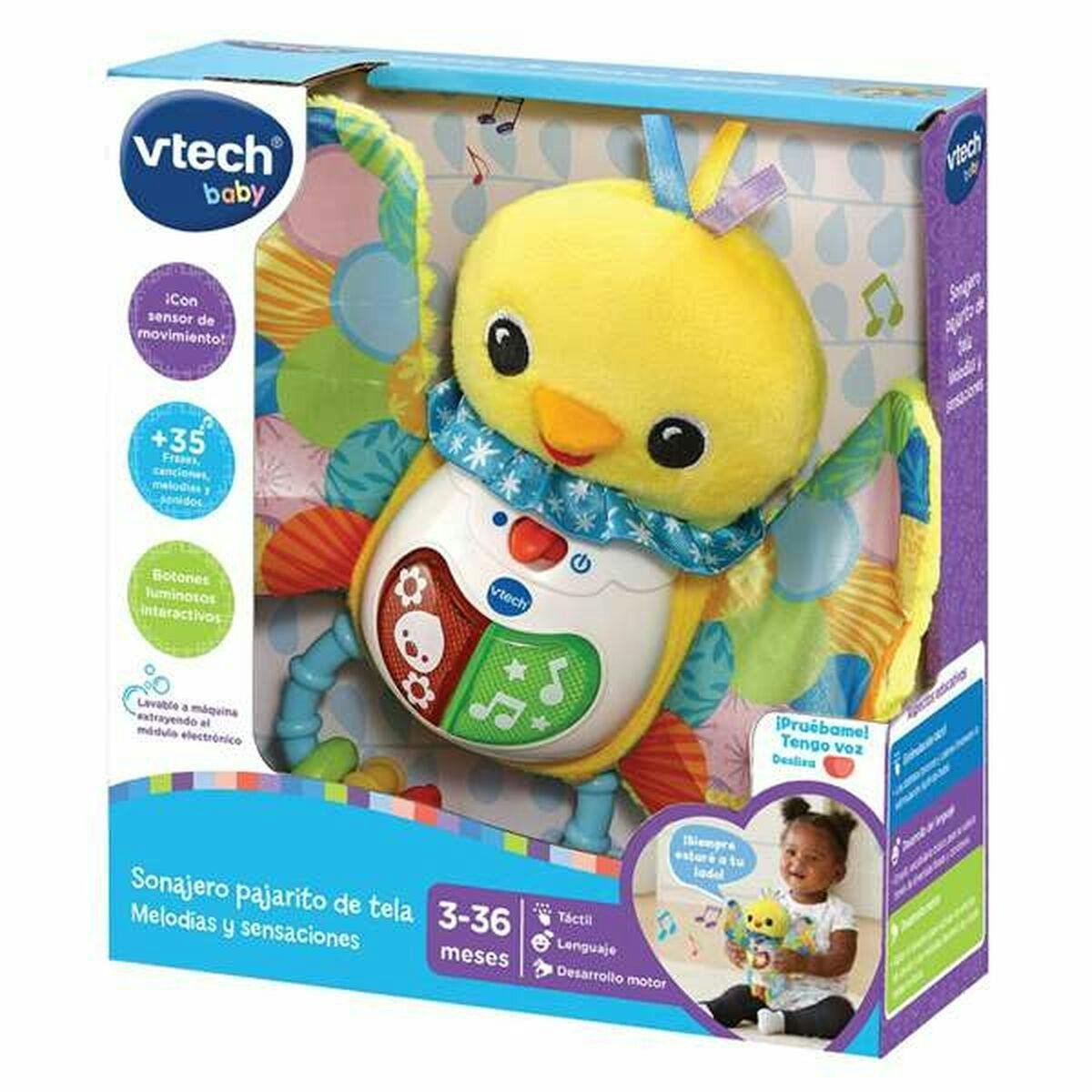 Guizo Musical Vtech Baby Música Interativo Patinho Luzes 20 x 21 x 6 cm