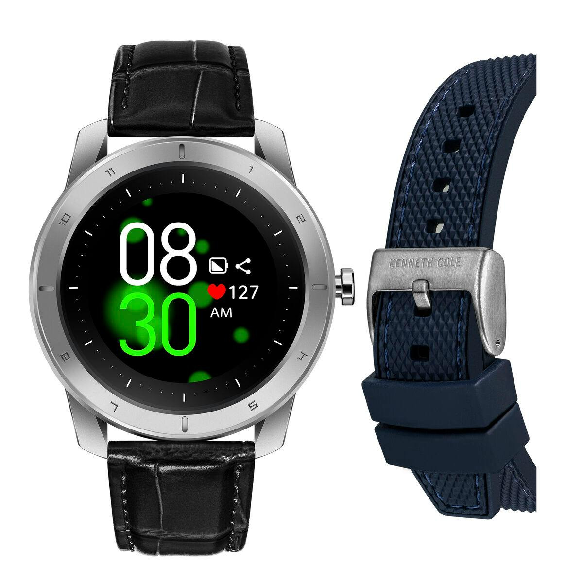 Reloj cronógrafo de acero inoxidable 45 mm para hombre