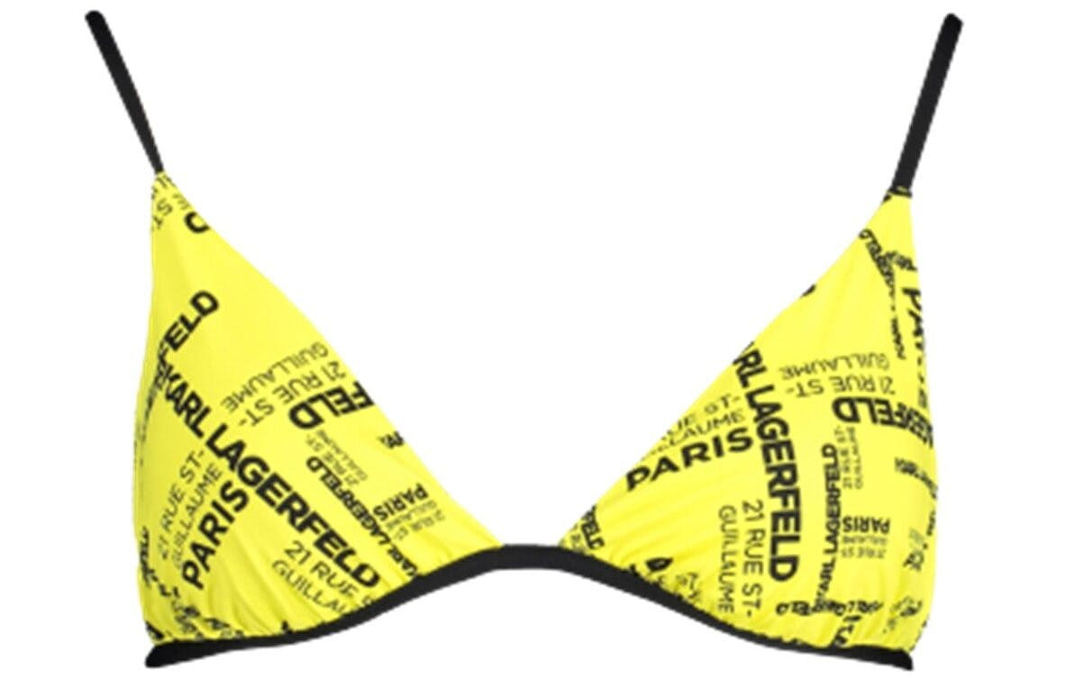 Bikini Top Beach Yellow