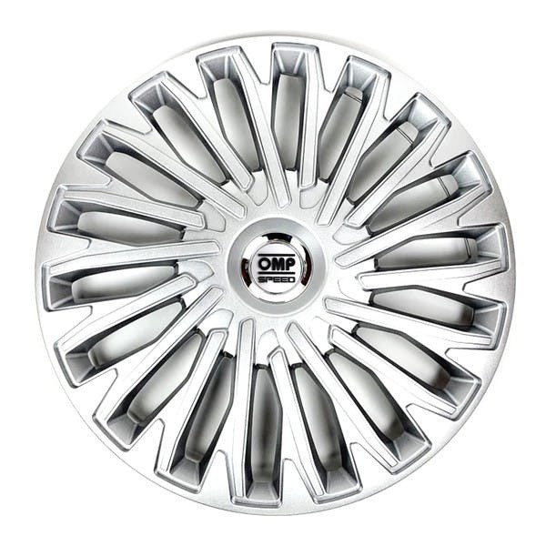 Tapas de rueda Stinger Speed 13" Plata (juego 4)