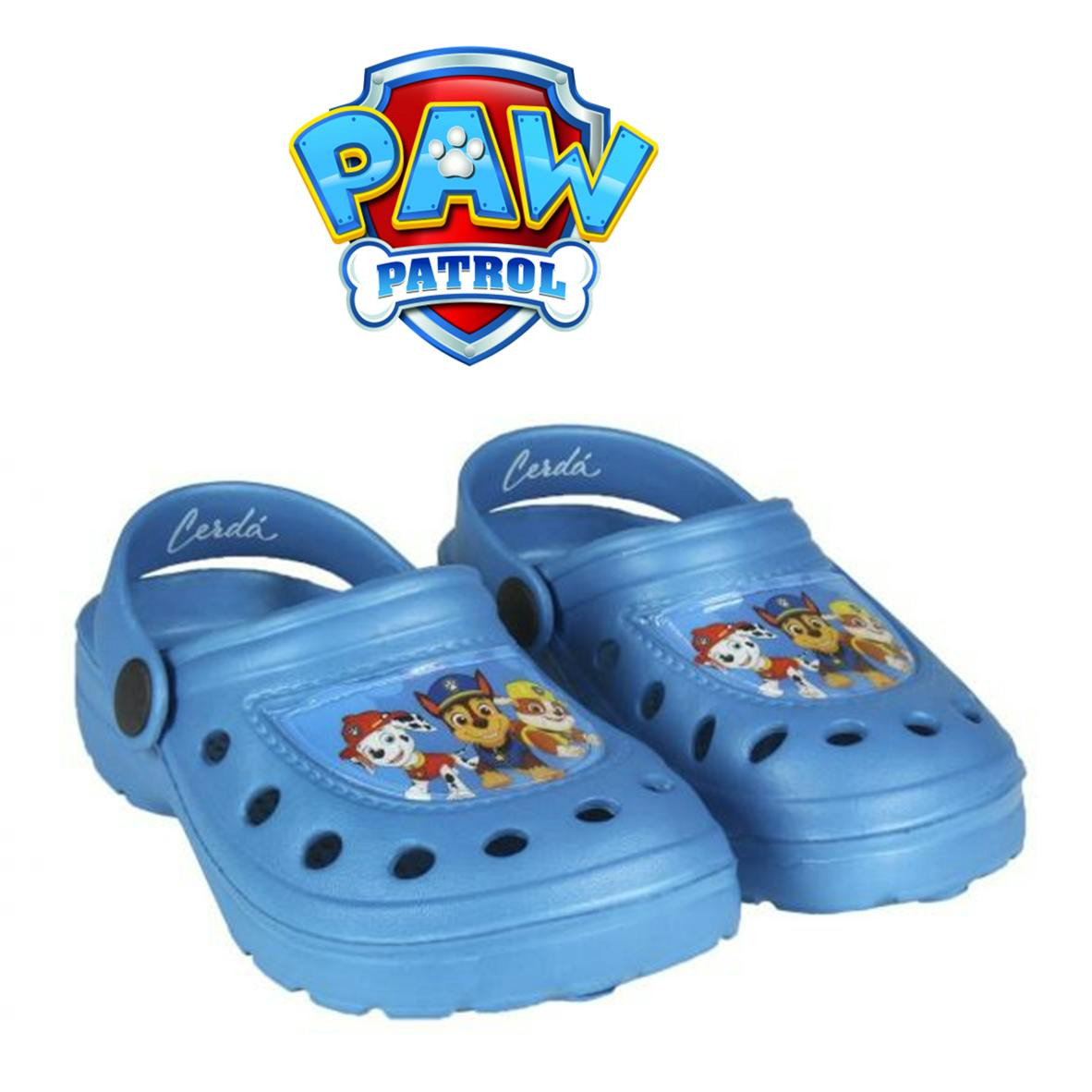 Sandalias de playa Paw Patrol para niño en polietileno