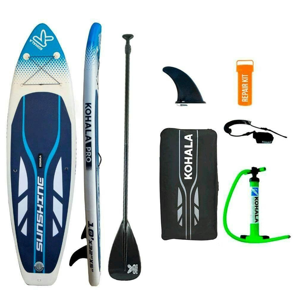 Tabla de paddle hinchable Kohala Sunshine con accesorios