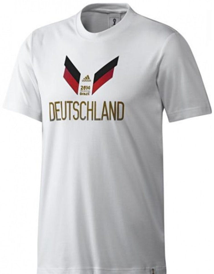 Camiseta deportiva Deutschland mezcla de algodón