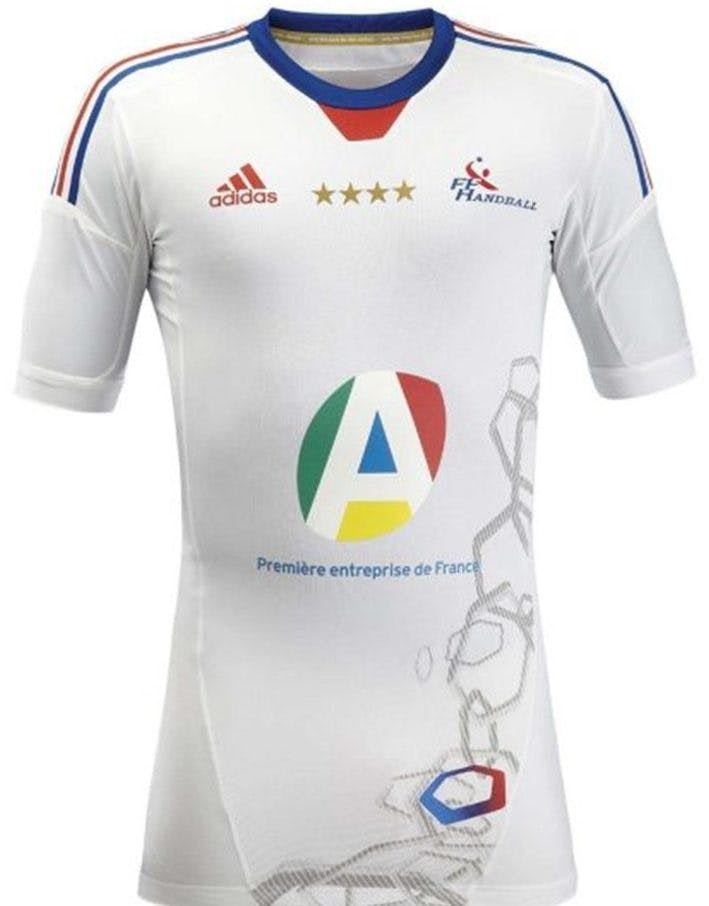 Camiseta de balonmano con Climacool y tejido Techfit