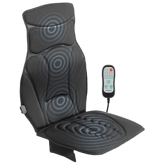 Asiento de masaje térmico Shiatsu con calor y mando por cable