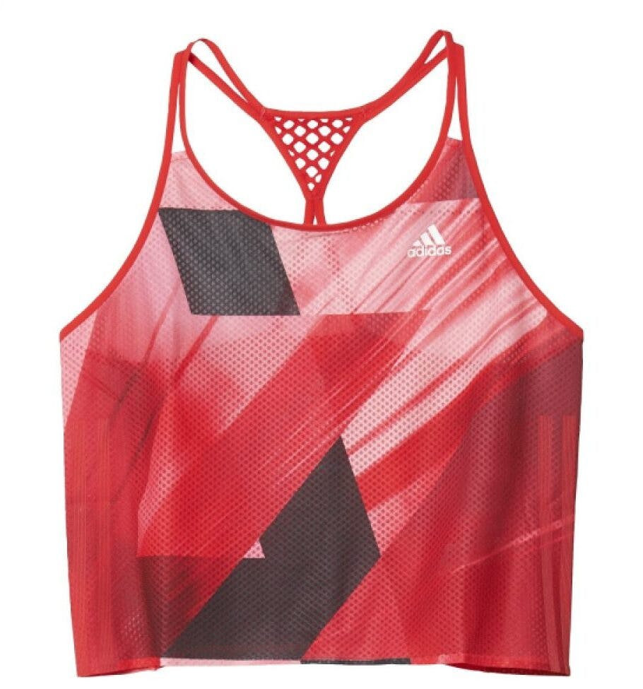 Camiseta sin mangas Adizero poliéster