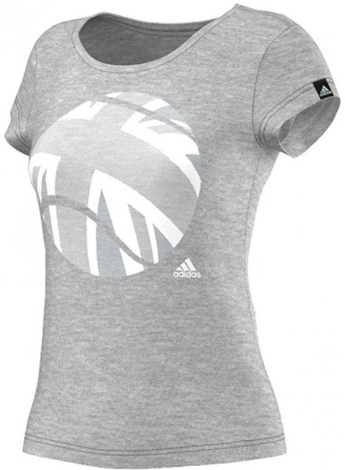 London Tennis t-shirt Climalite grey