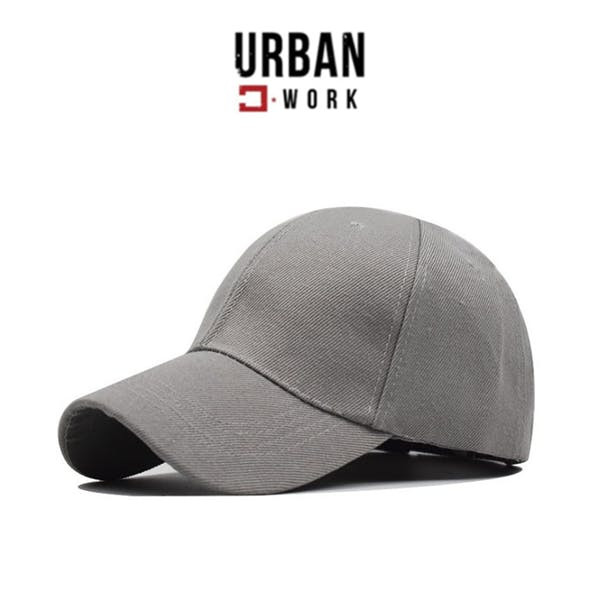 Women's grey cap with visor