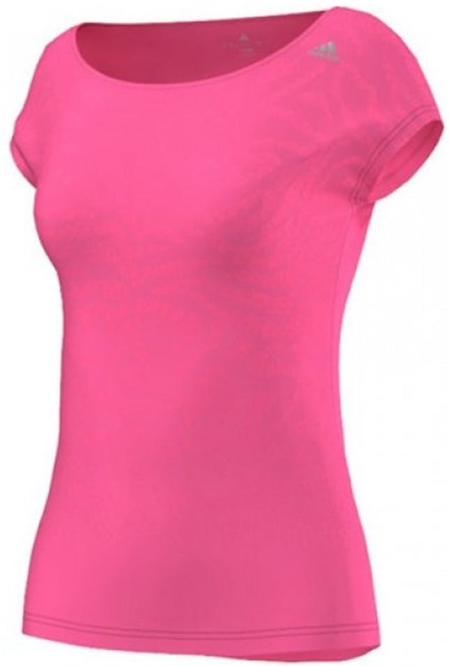 Camiseta gráfica con tecnología Climalite rosa