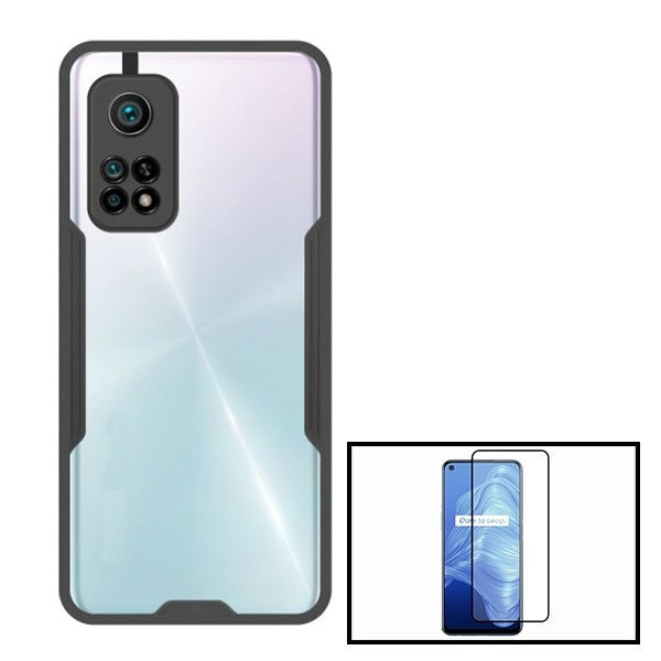 Funda Transparente Anti-Impacto y Protector Full Cover para Xiaomi Mi 10T 5G