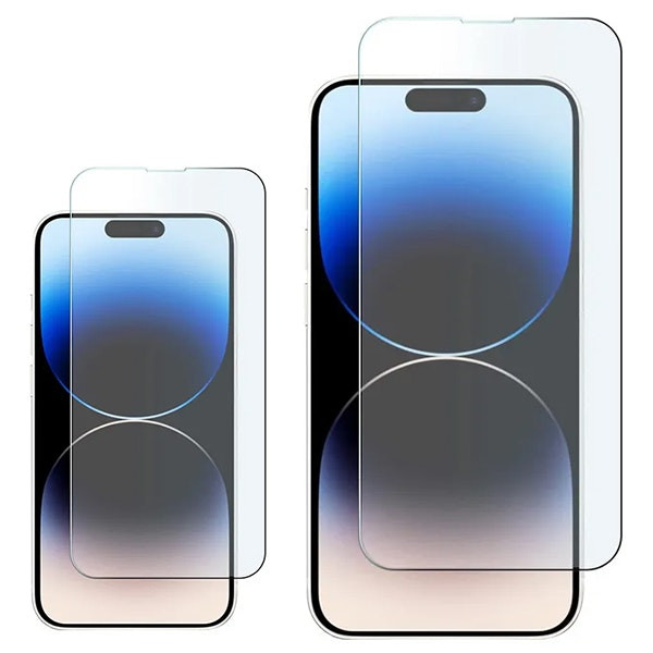 Clearglass tempered glass screen protector for iPhone 15 Plus