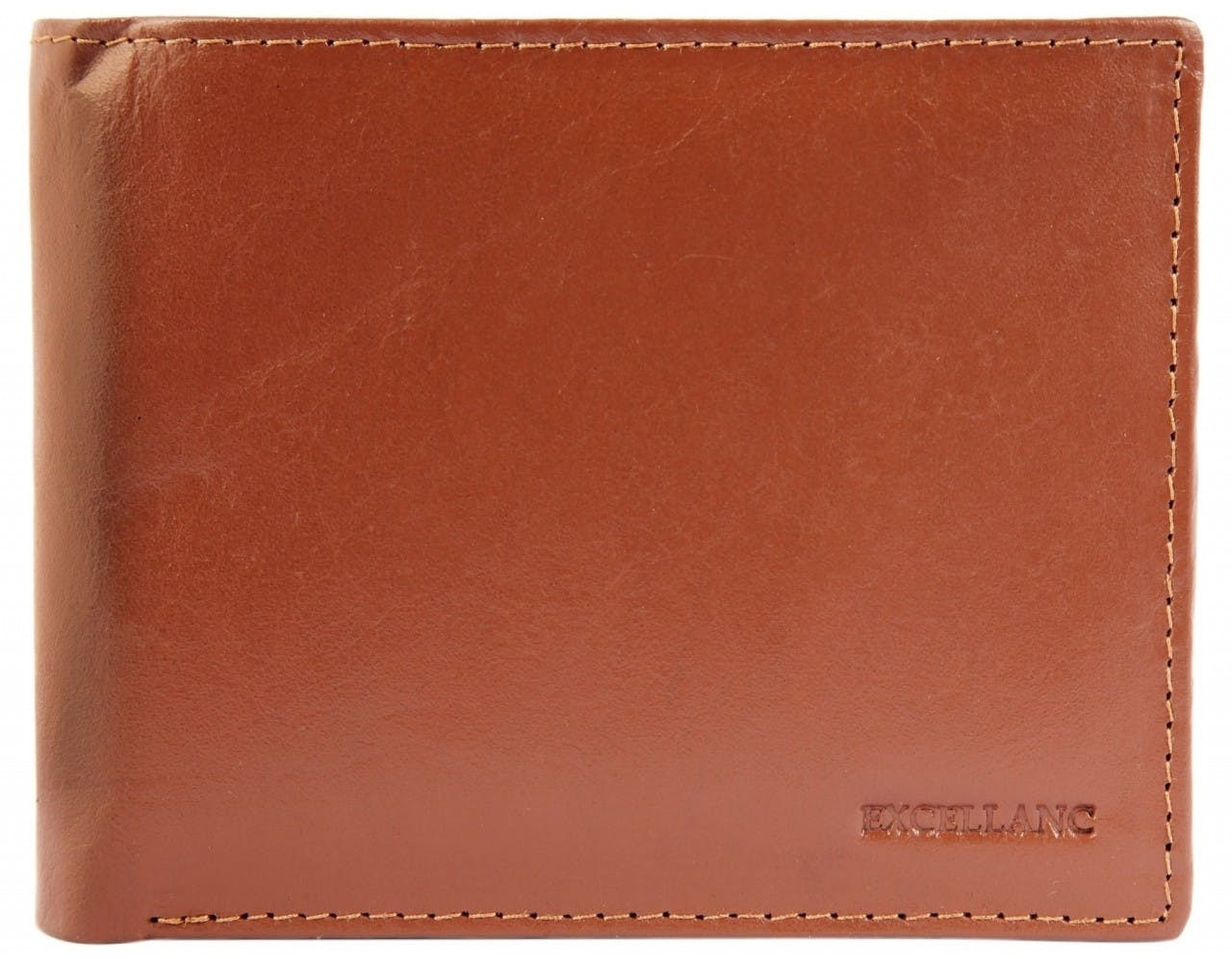Cartera masculina en cuero genuino modelo paisaje