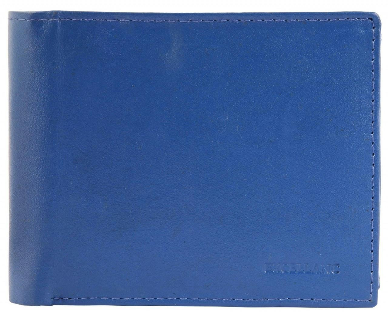 Cartera masculina en piel genuina tipo paisaje