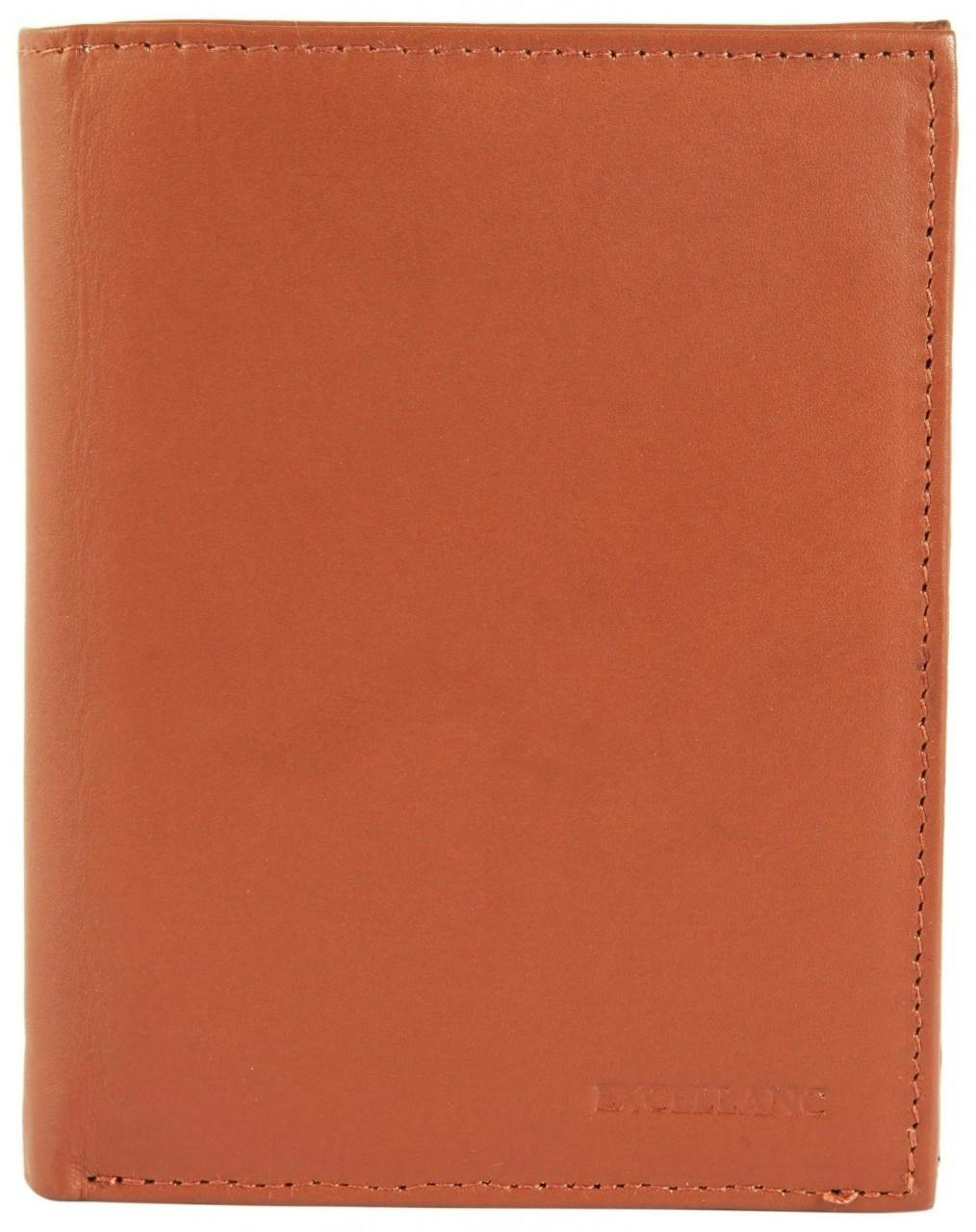Cartera masculina en cuero genuino