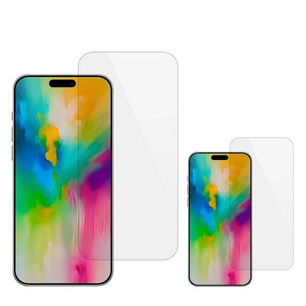Protector de vidrio templado Clearglass para iPhone 16 Pro (pack de 2)
