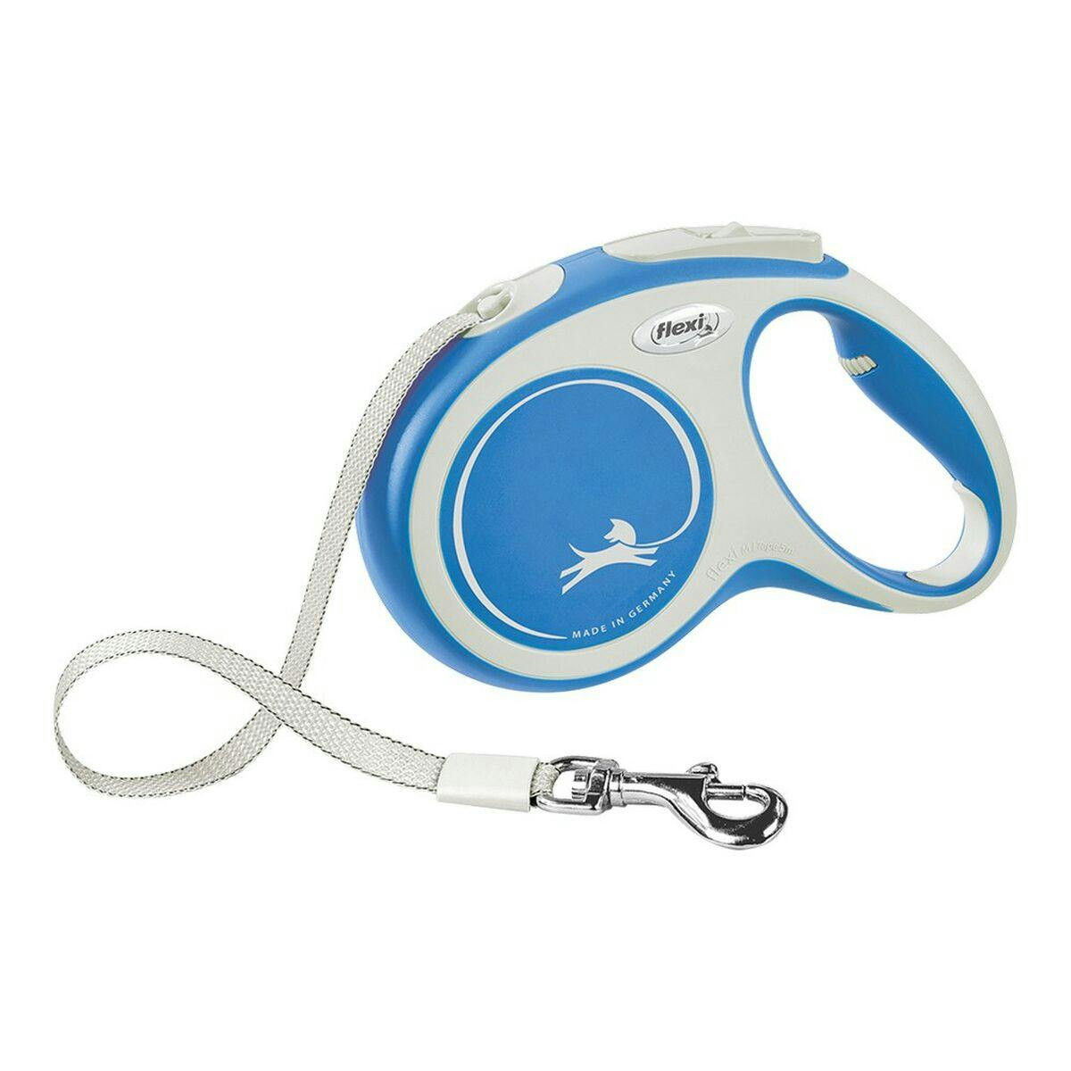 Correa retráctil New Comfort para perro Azul XS