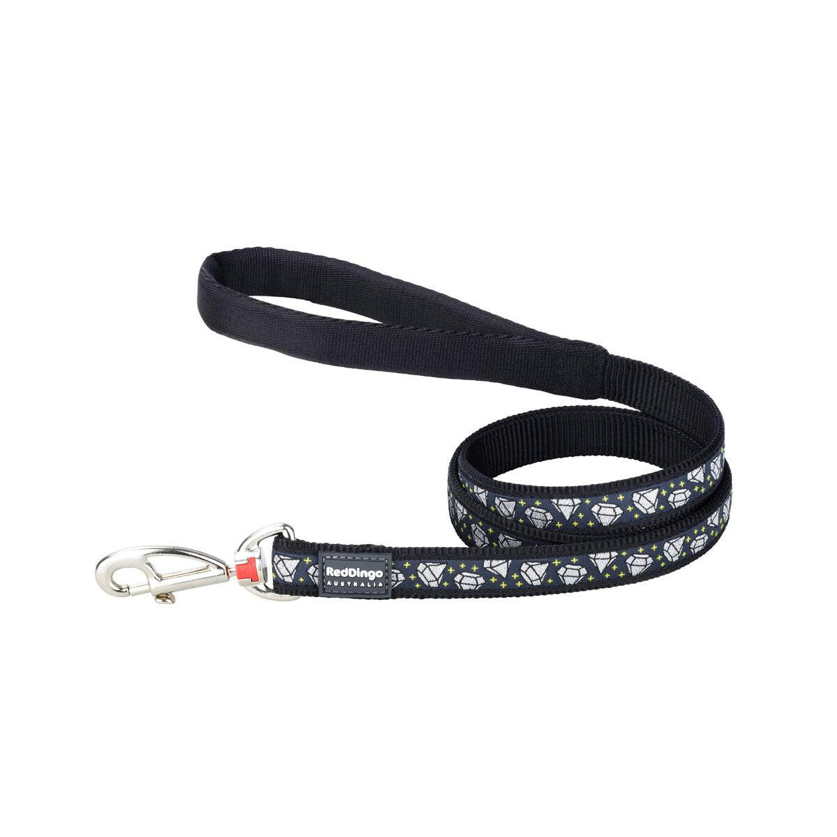 Correa STYLE DIAMOND para perro negro