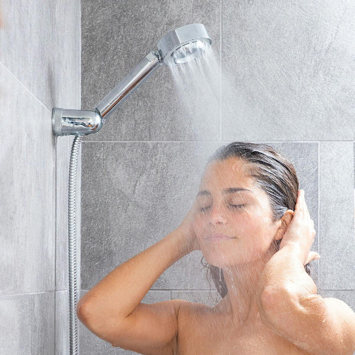 Dual shower head with 3-in-1 dispenser Xawara