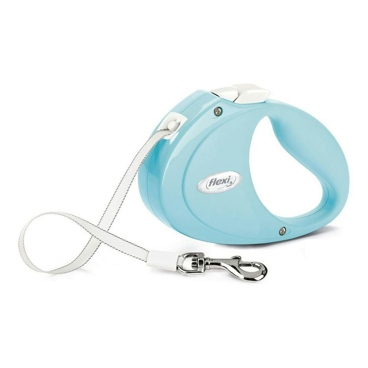 Correa Flexi Puppy retráctil 2 m Azul