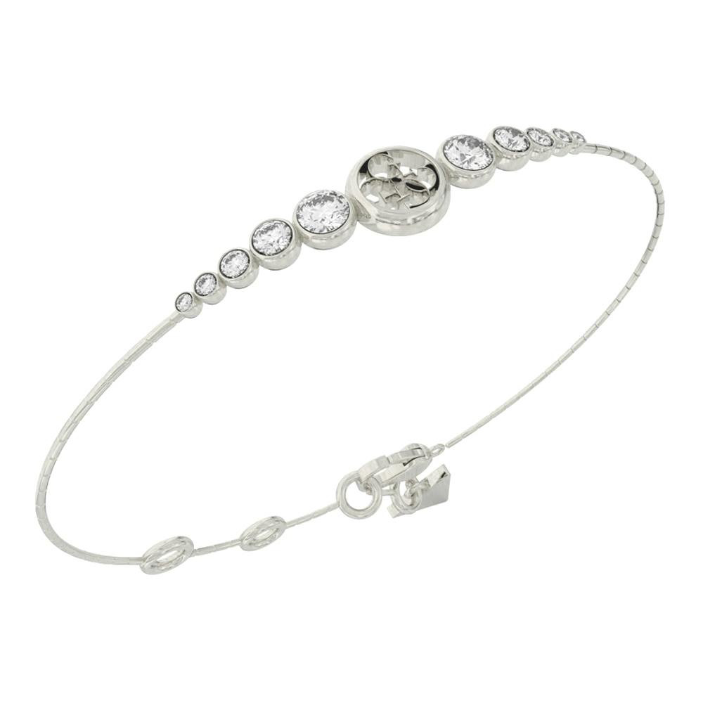 GUESS stainless steel bracelet with stones