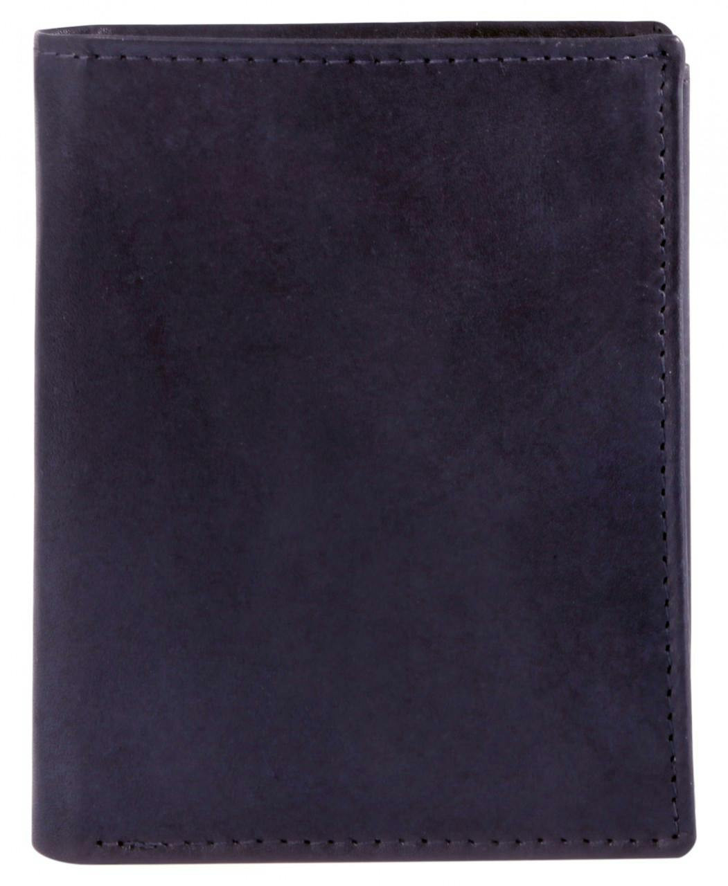 Cartera de hombre de cuero genuino formato retrato