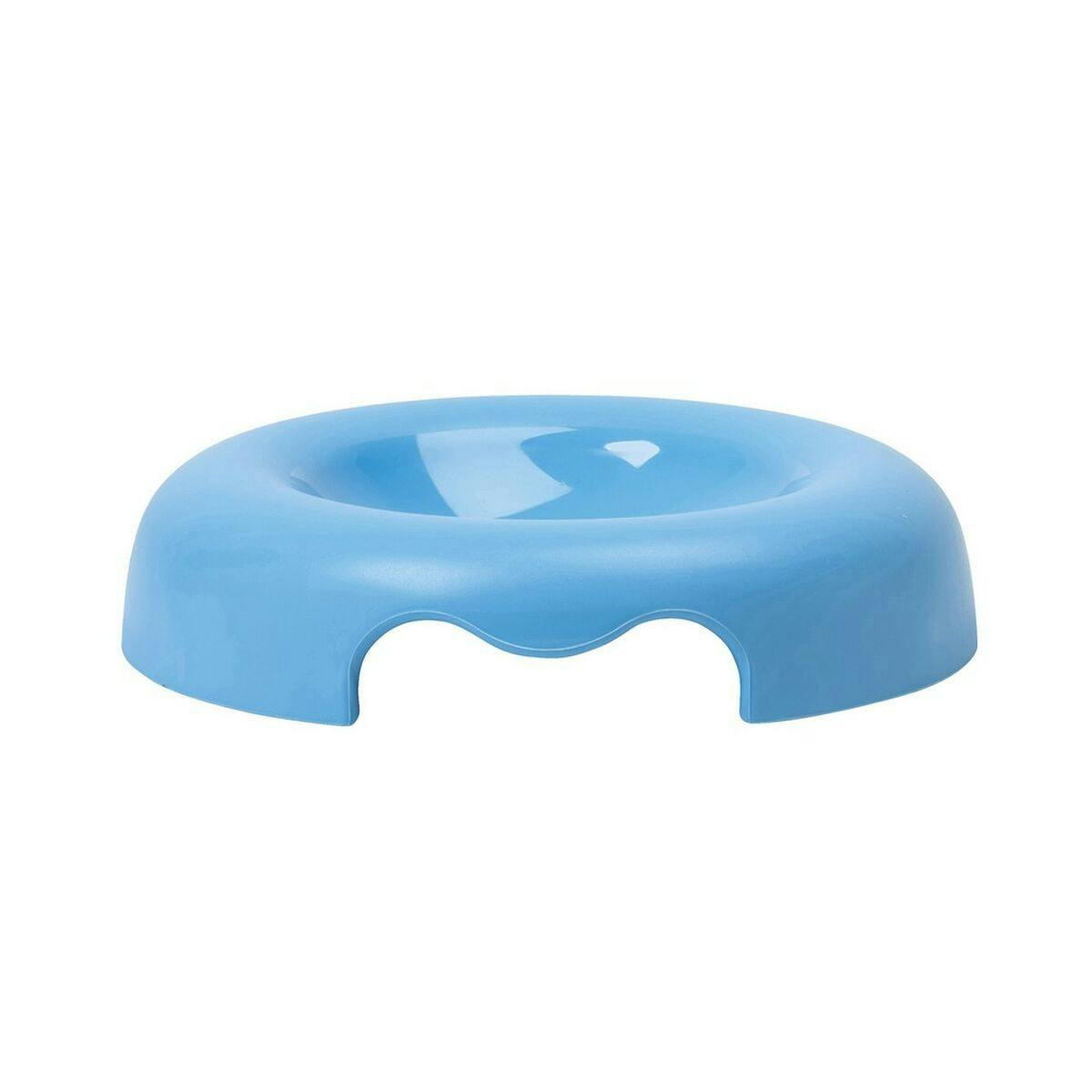 Comedero Kitty para gato azul