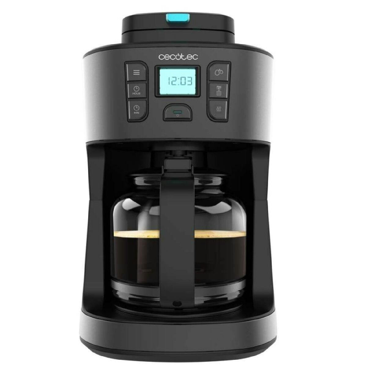 Cafetera de goteo 66 Grind & Drop 1086 W acero inoxidable 12 tazas 1,8 L