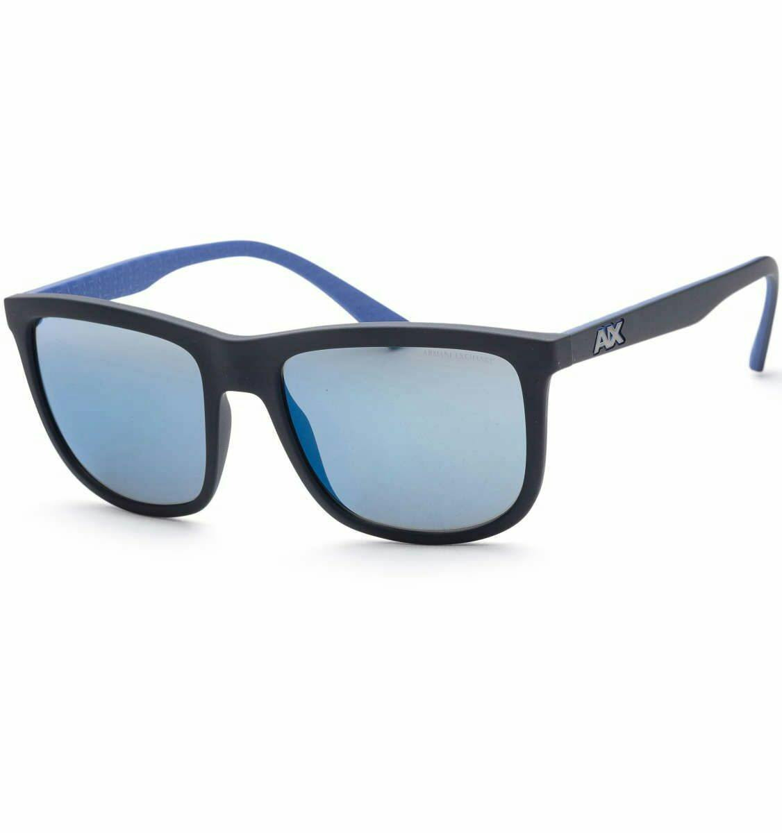 Gafas de sol AX4093S en resina con lentes azules