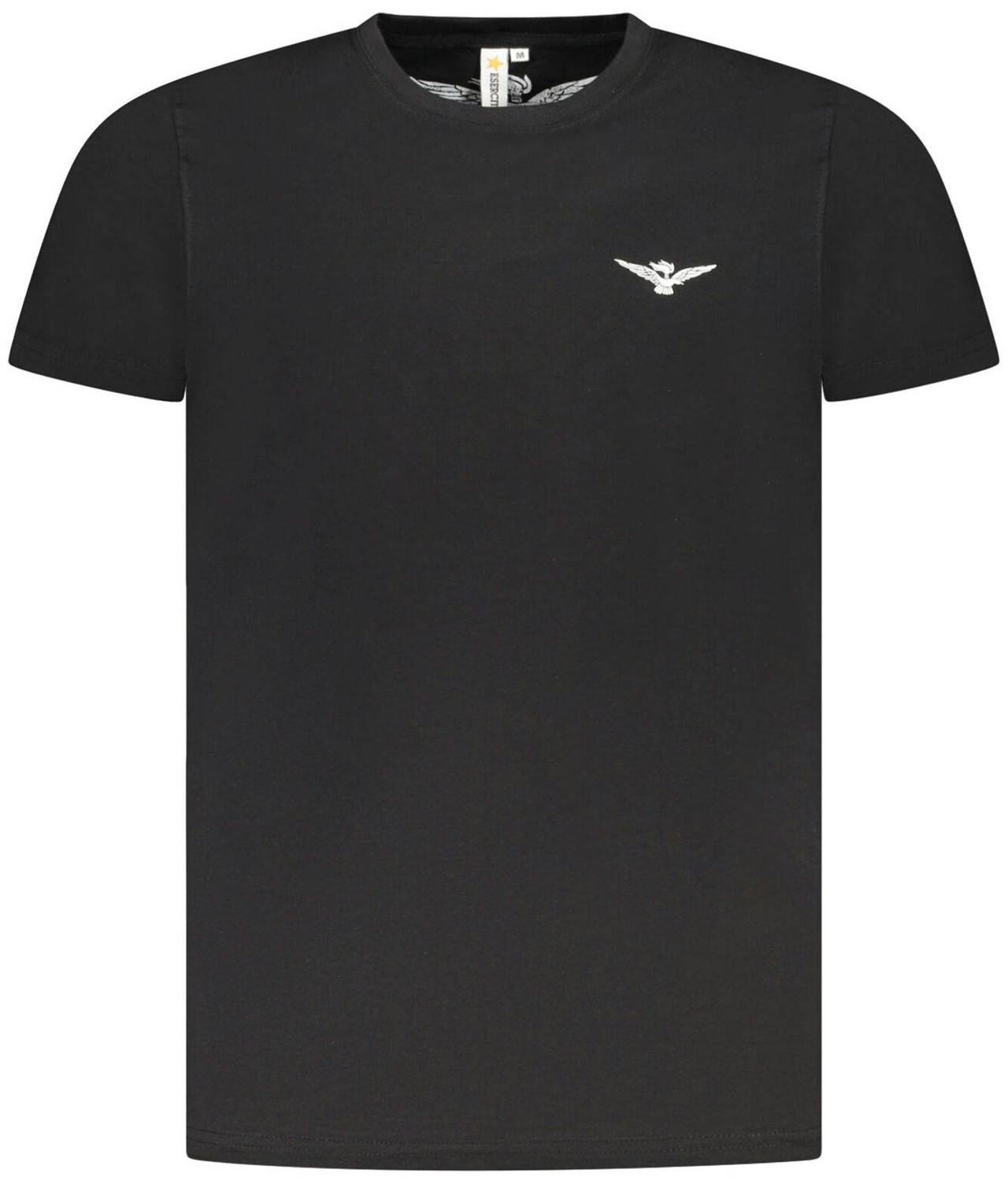 Camiseta básica 100% algodón negra