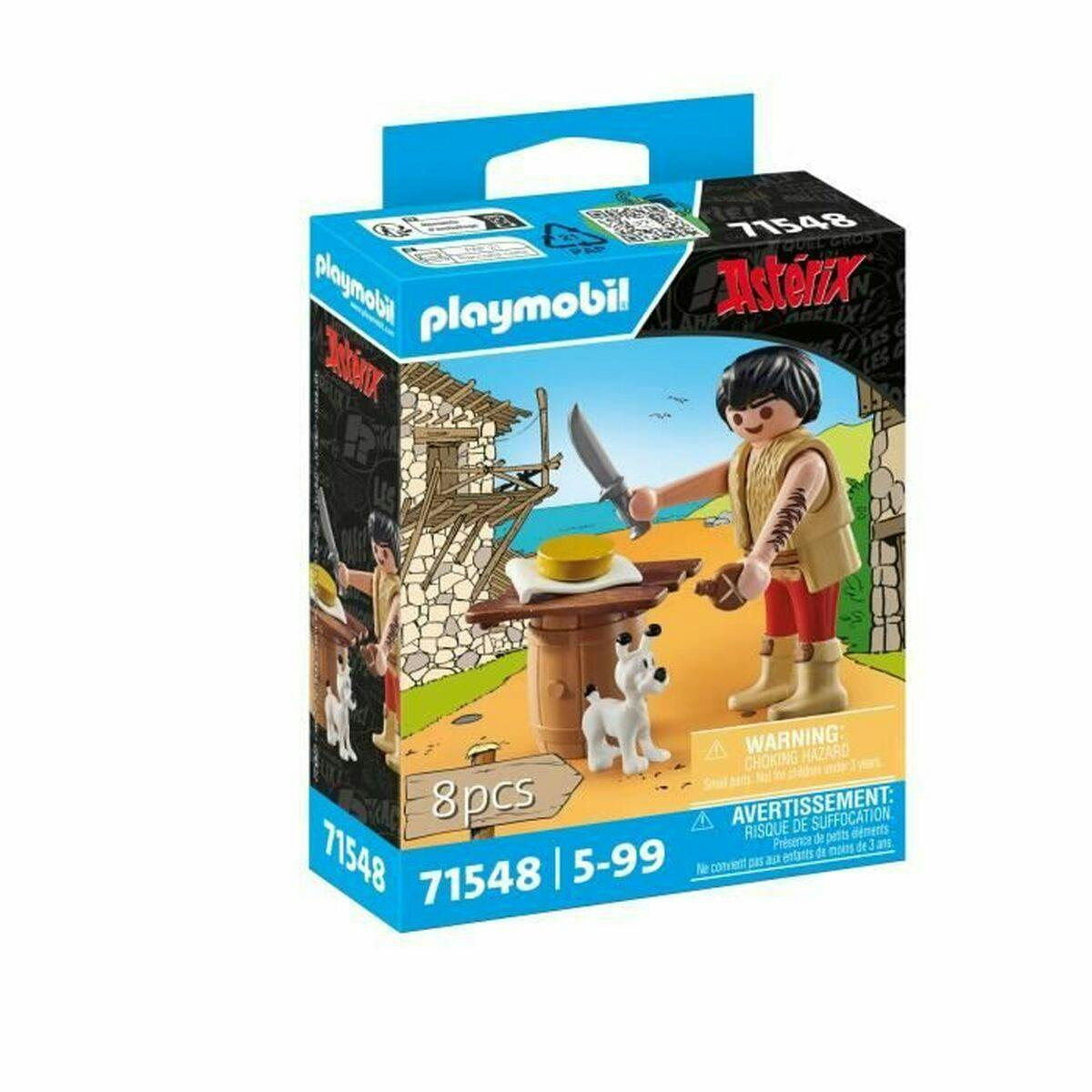 Figuras Playmobil Asterix, 8 piezas