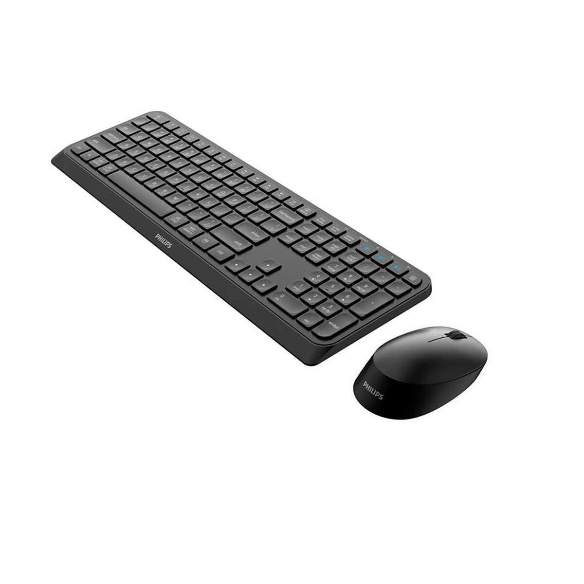 Conjunto teclado y ratón inalámbricos SPT6407B/16