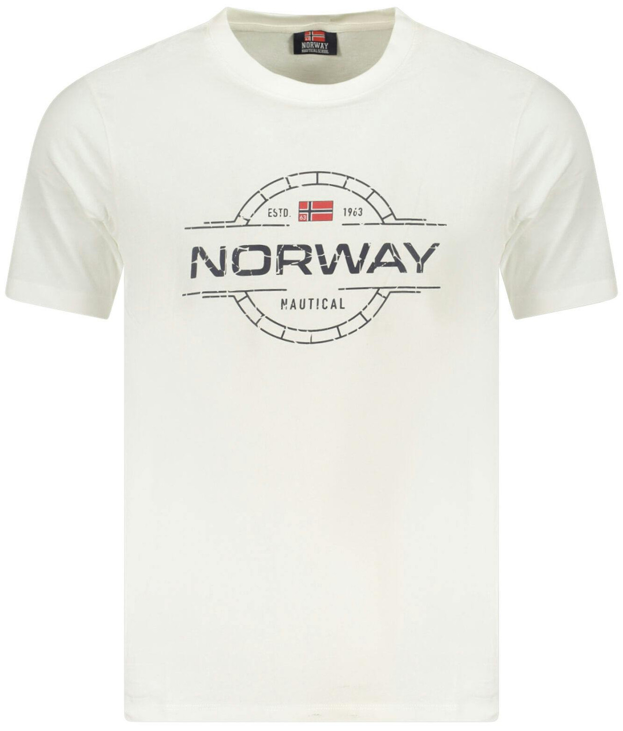 Camiseta de algodón blanca