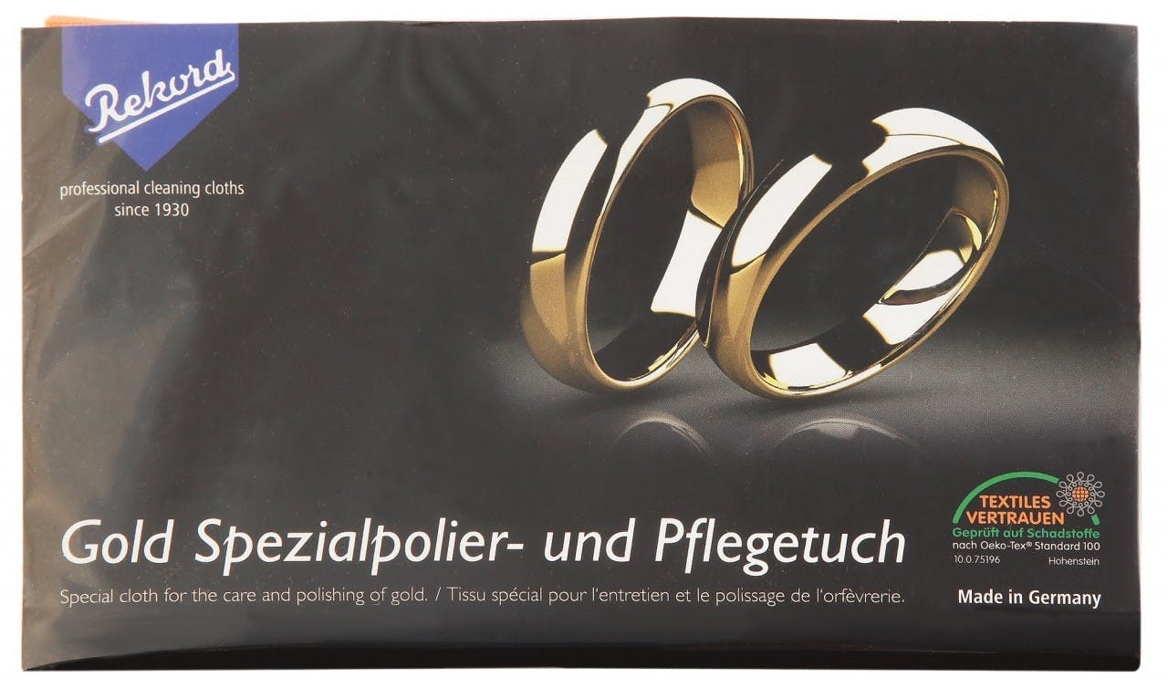 Polishing cloth for gold jewelry 24 x 30 cm