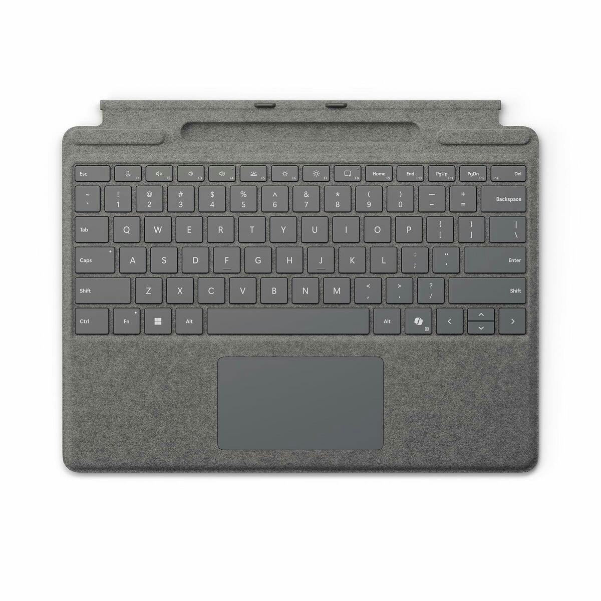 Cubierta de teclado para Surface Pro con ranura para lápiz