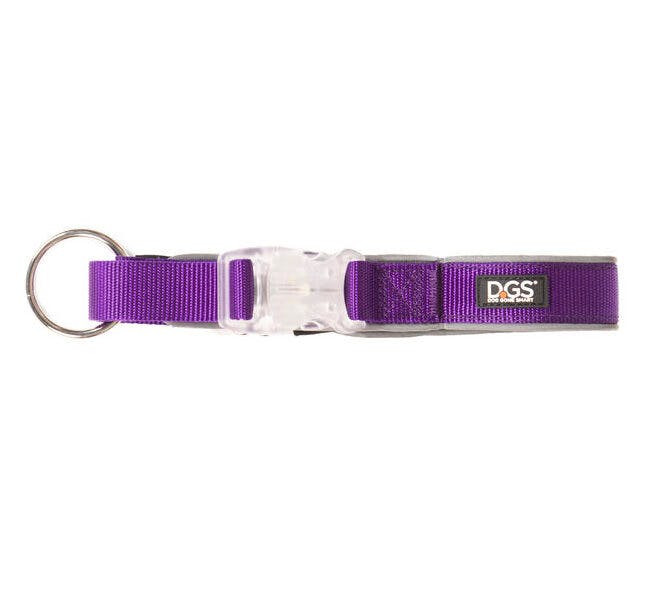 Collar recargable para perro modelo básico Morado