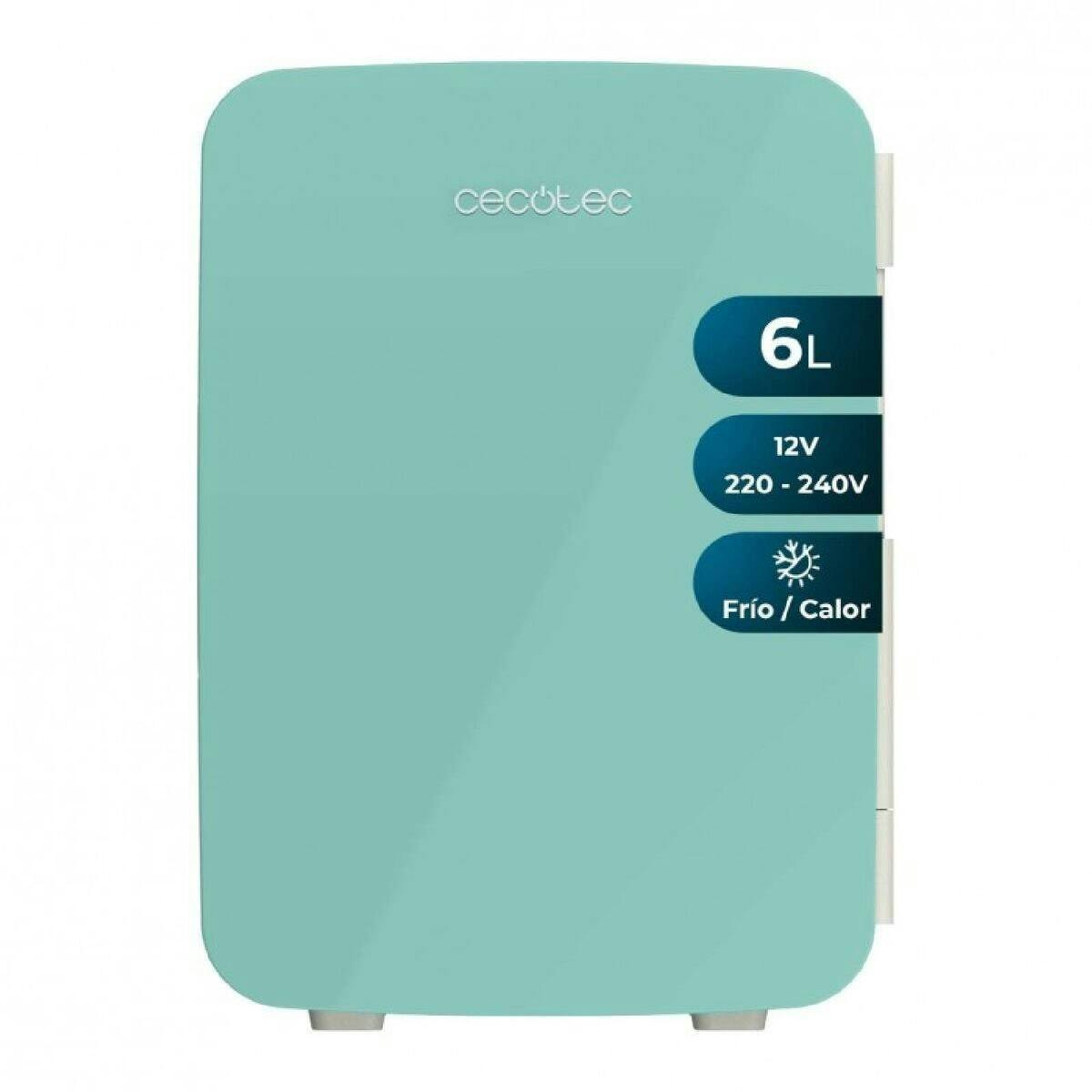Cecotec - Mini frigorifico Bolero MiniCooling Menta 6 L
