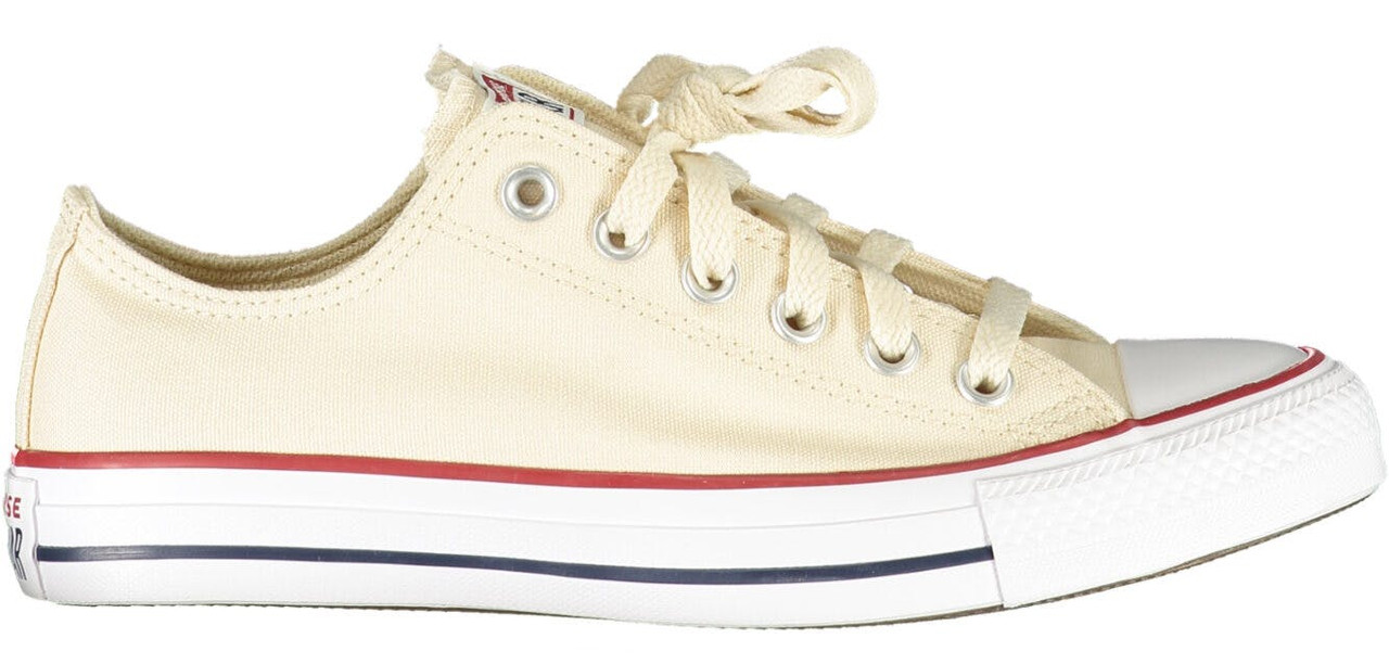 Zapatillas tejido y goma beige