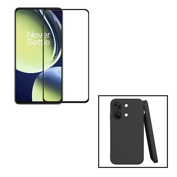 Tempered glass protector and case for OnePlus Ace 2V