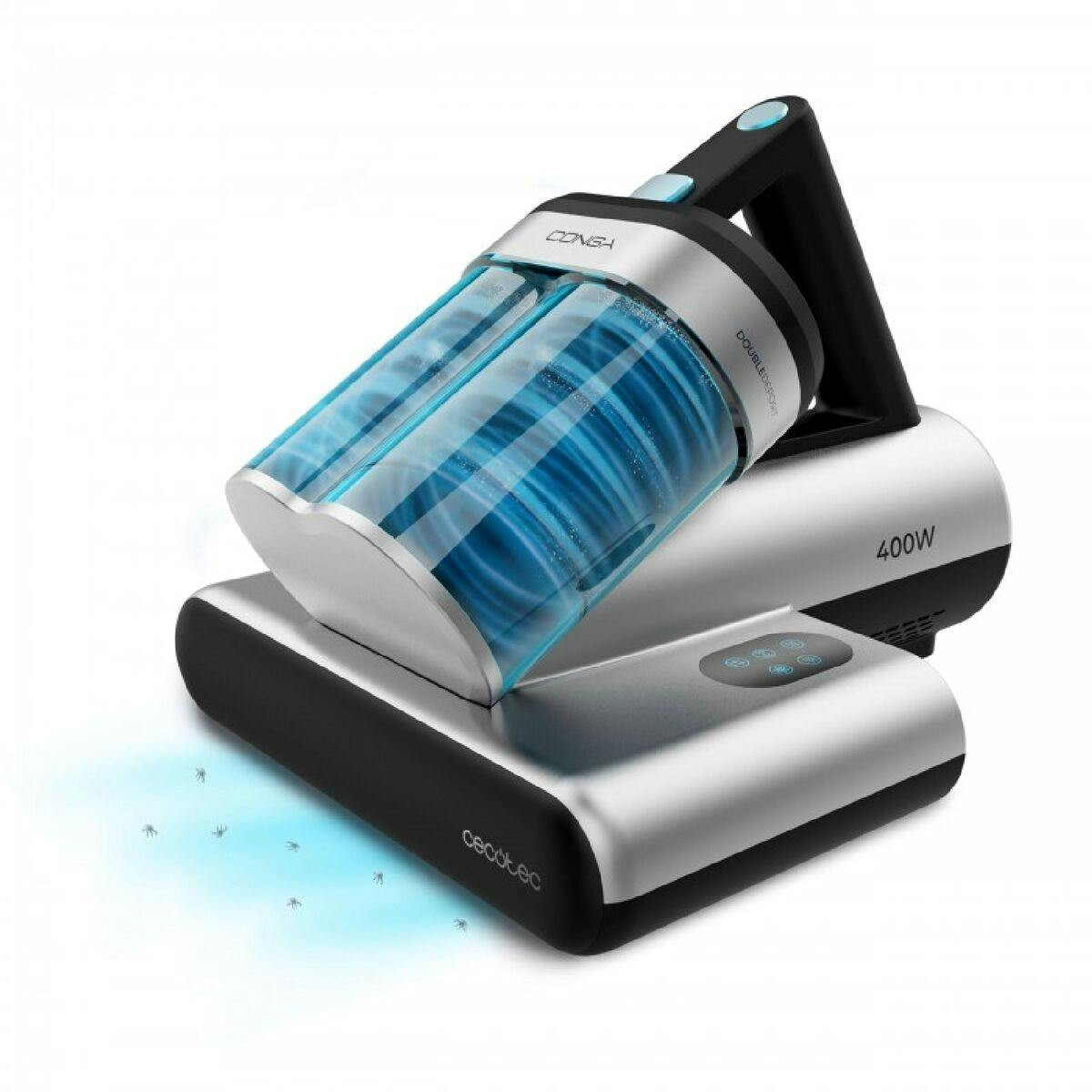 Aspirador de mano para colchones y tapicerías Conga Rockstar 4000 Mattress 400 W HEPA Negro