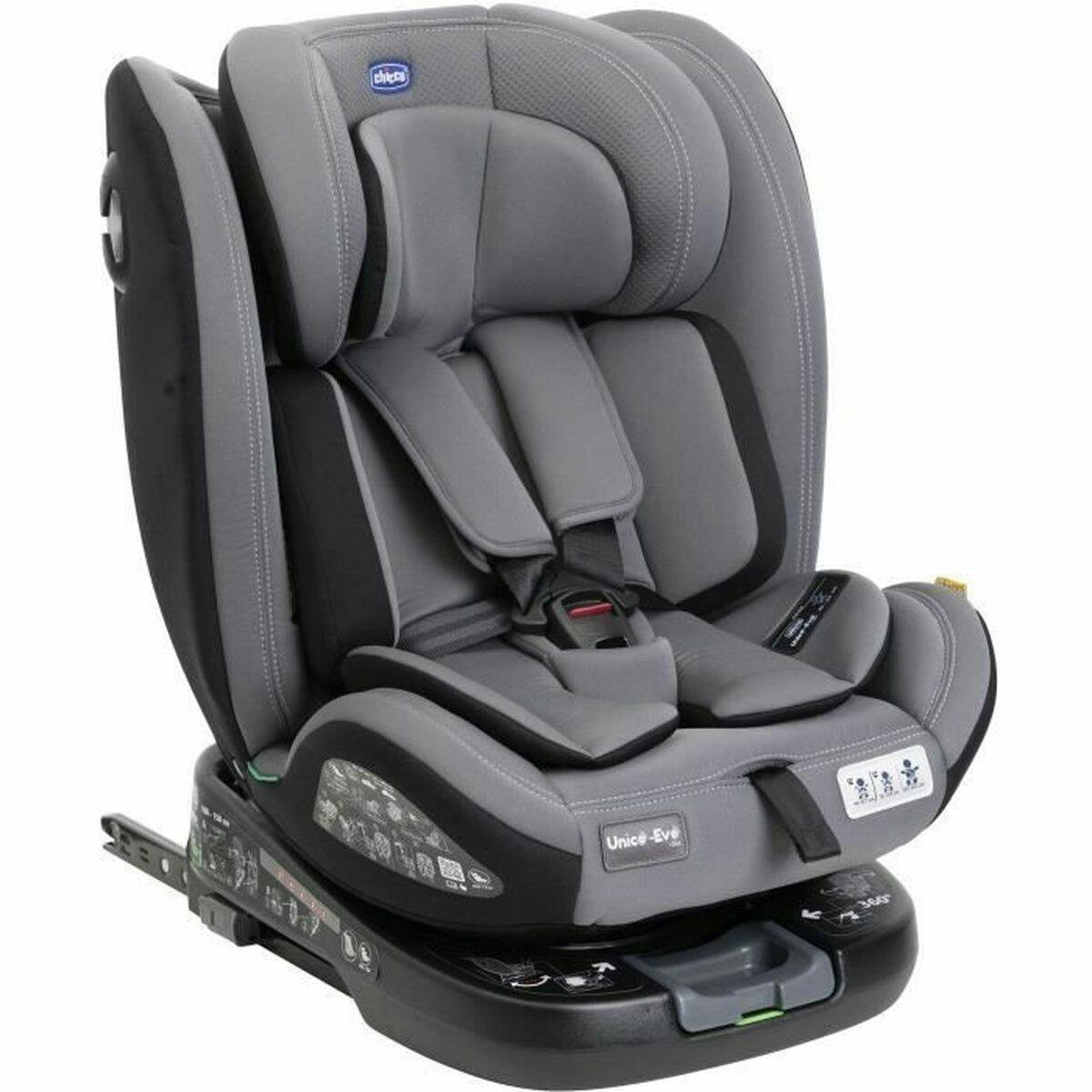 Silla Auto Unico Evo Isofix — Gris