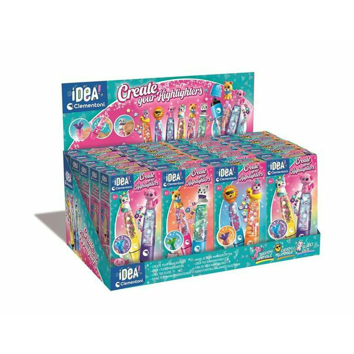 Creative kit to personalize markers — 2 pieces, 3 themes, paints and accessories