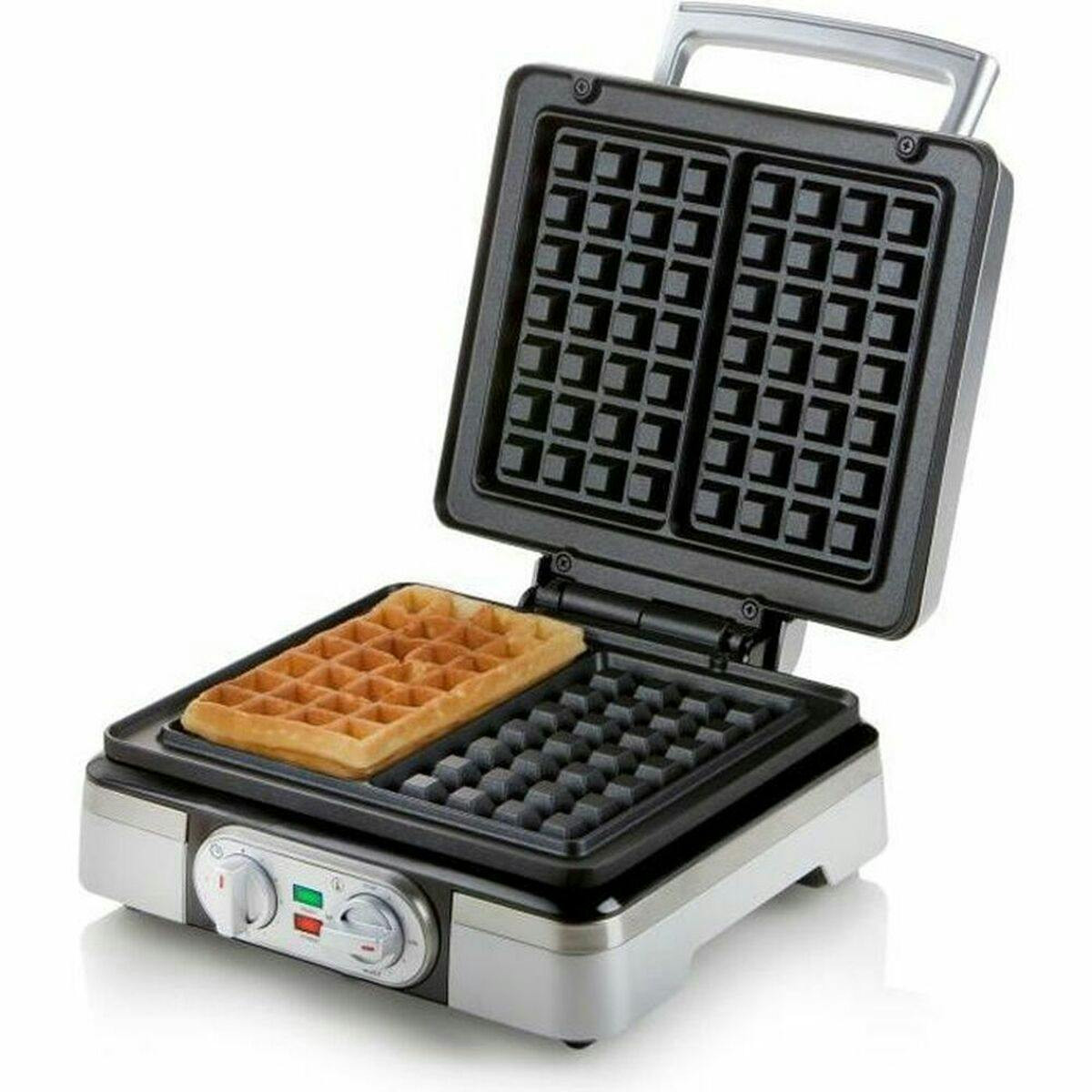 Máquina de waffles DO9149W 1400W con temperatura ajustable