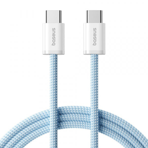 Cable USB-C a USB-C Dynamic Serie 4 100W 5A 1 m Azul