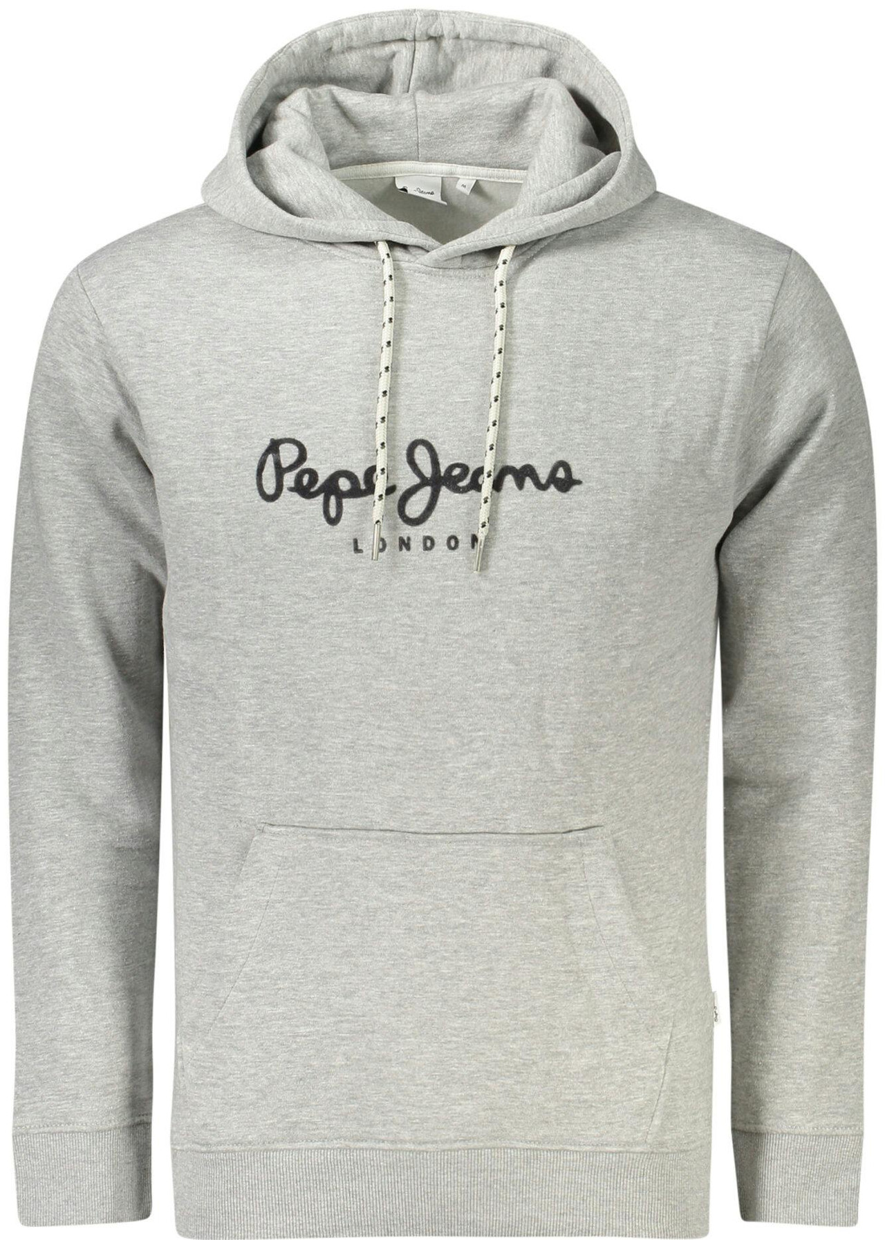 Suéter con capucha en gris