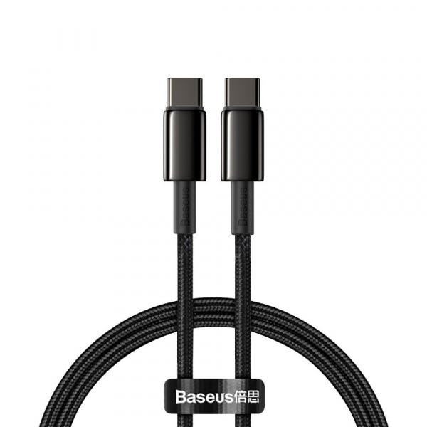 USB-C to USB-C Tungsten Gold 100W 5A 1m