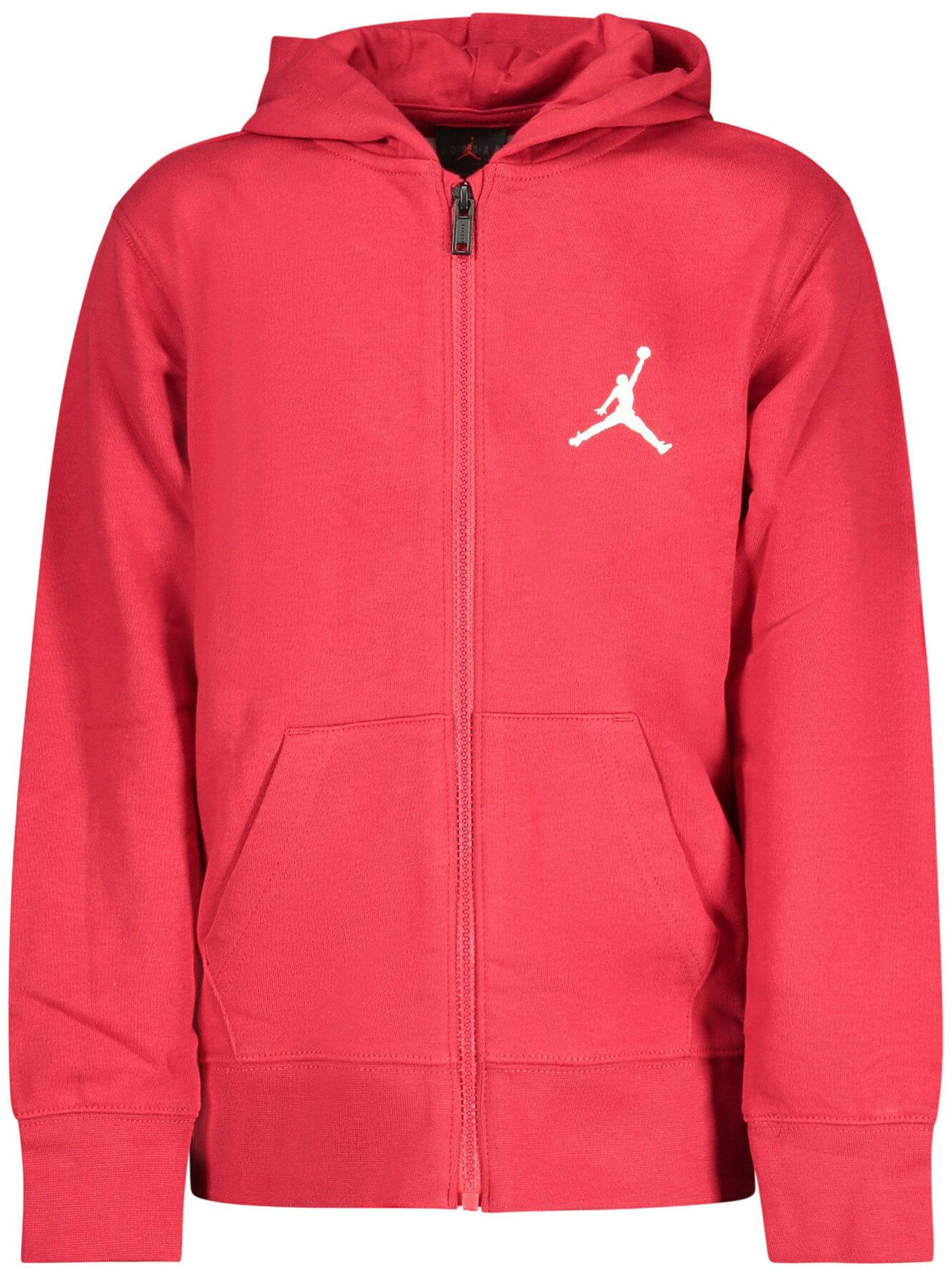 Hooded cotton-polyester jacket for kids