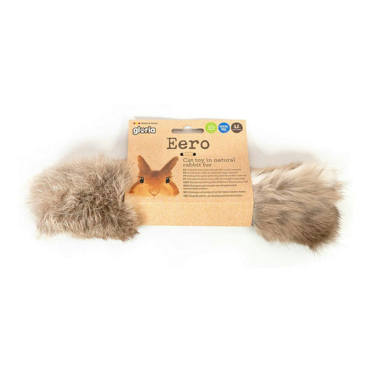 Eero cat cushion toy - natural